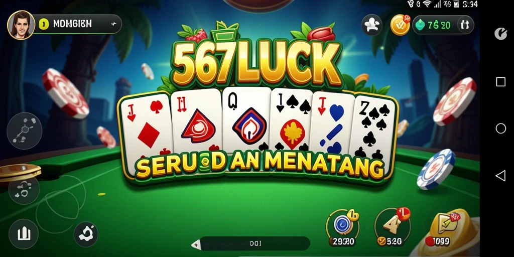 Screenshot utama 567LUCK menampilkan gameplay yang dinamis dan menarik.