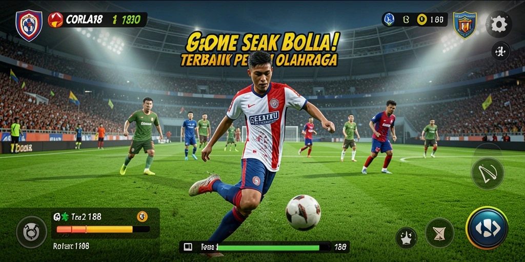 Tampilan gameplay seru dan realistis dalam CORLA188.