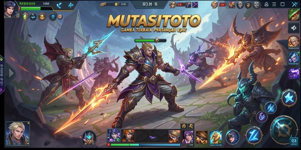 Tampilkan gameplay seru dan intens di MUTASITOTO.