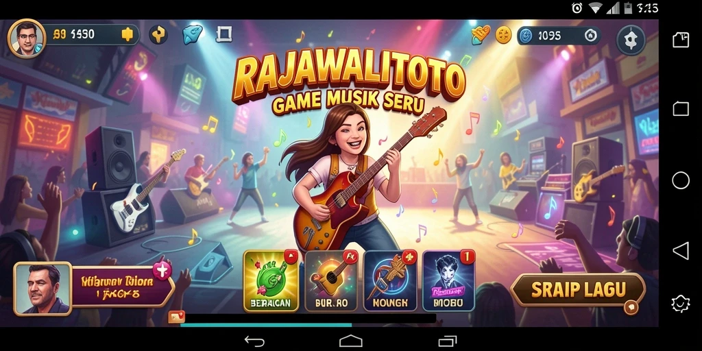 Tampilan gameplay RAJAWALITOTO yang menarik dan interaktif.
