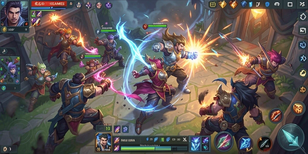 Gameplay seru dan strategi tim yang menegangkan di REJEKIGAMES.